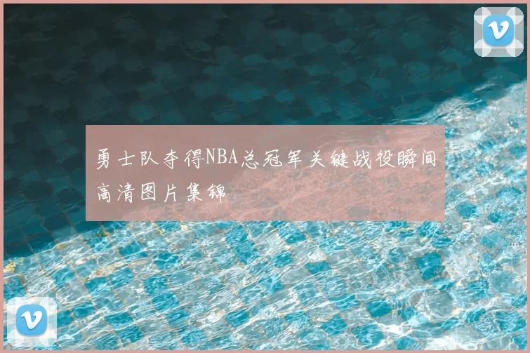 勇士队夺得NBA总冠军关键战役瞬间高清图片集锦