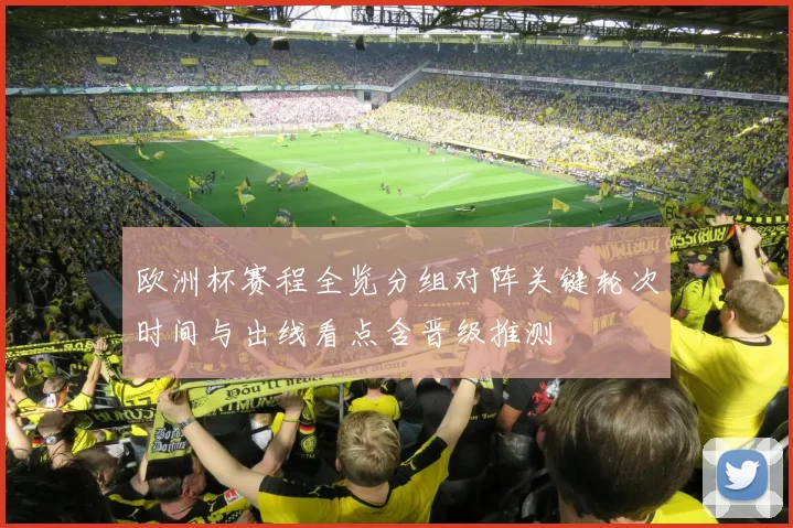 欧洲杯赛程全览分组对阵关键轮次时间与出线看点含晋级推测